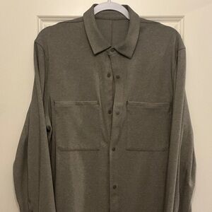 lululemon athletica Men's Khaki Shirt Jacket